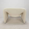 Cadeira moderna de hipster f598 cadeira groovy vintage loungechair